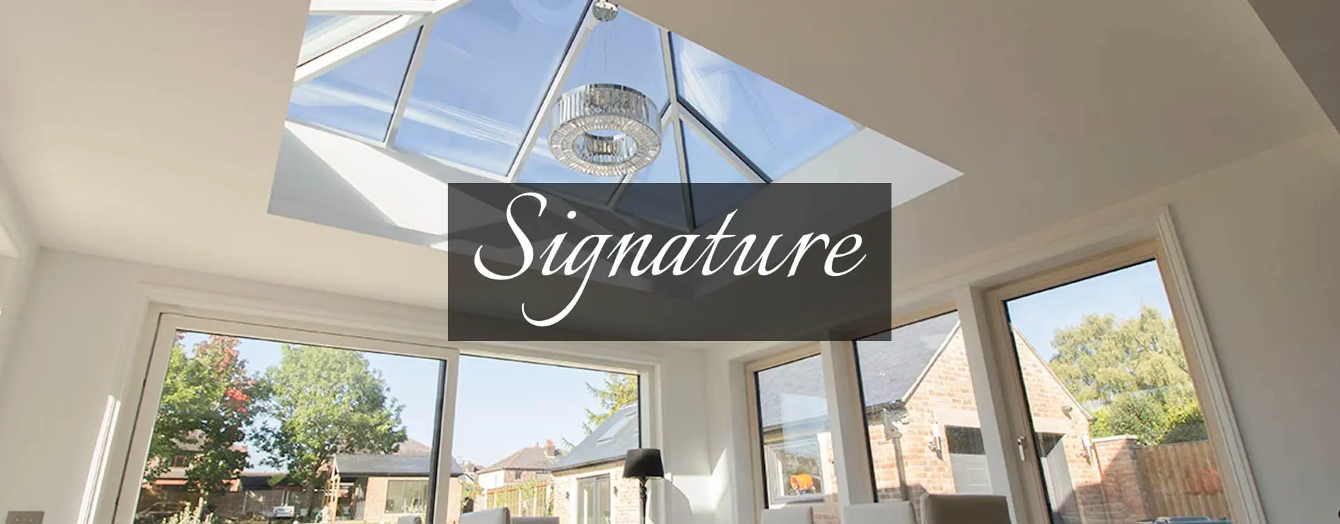 Signature Aluminium roof lantern